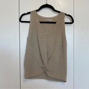 Fate Knot Hem Sweater Tank